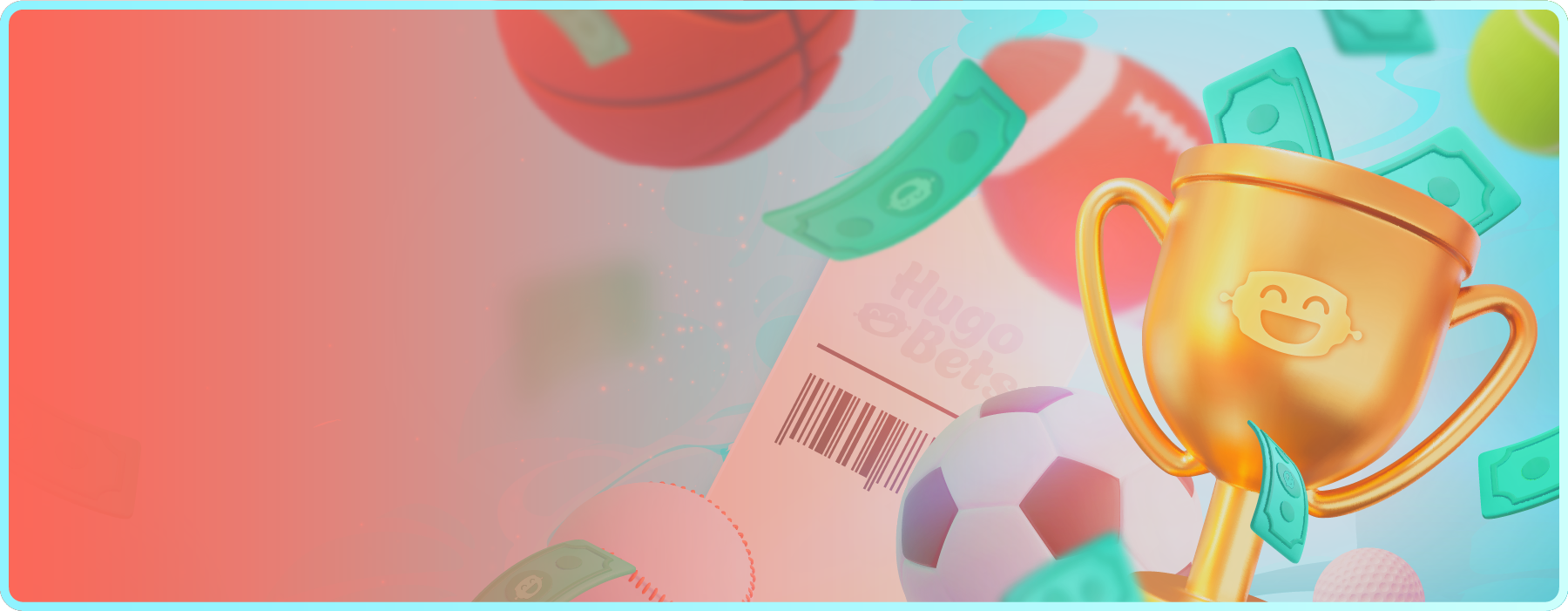 Interface du lobby principal Hugobets montrant les jeux de casino et les paris sportifs